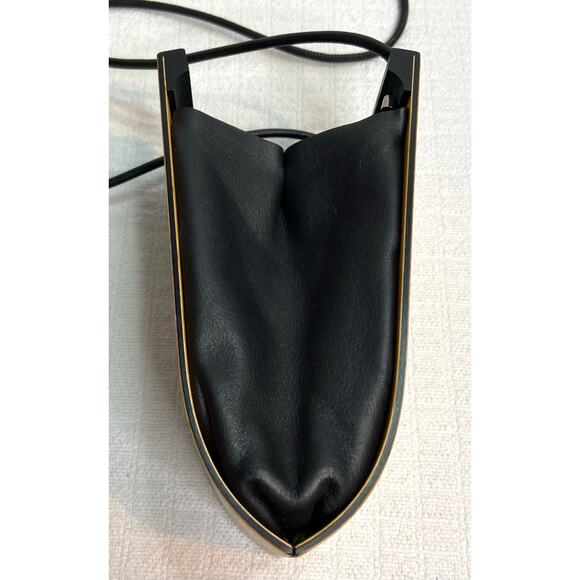 Hammill Diebolt Studio Alcea Minaudiere Wood Handbag Zebrawood MSRP $220 - Picture 11 of 16